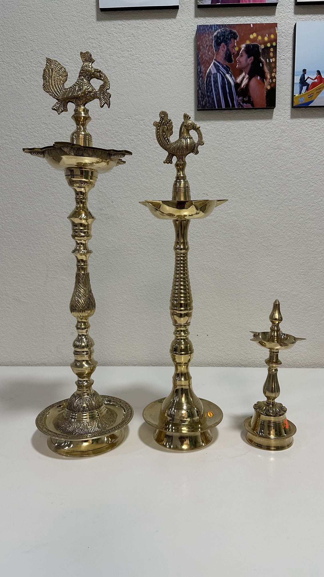 Traditional Brass Deepam (Oil Lamp) OR Diyas