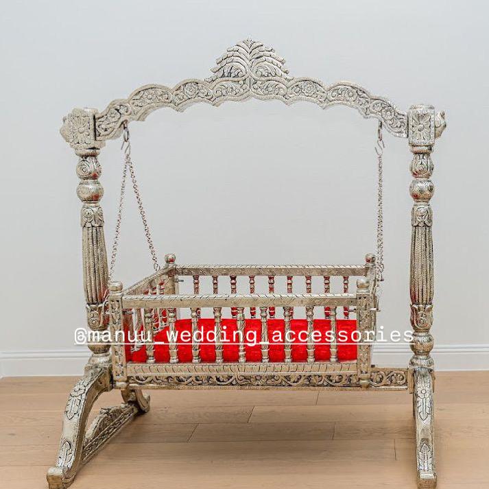 German Silver Cradle - Available for Rental - DFW area only