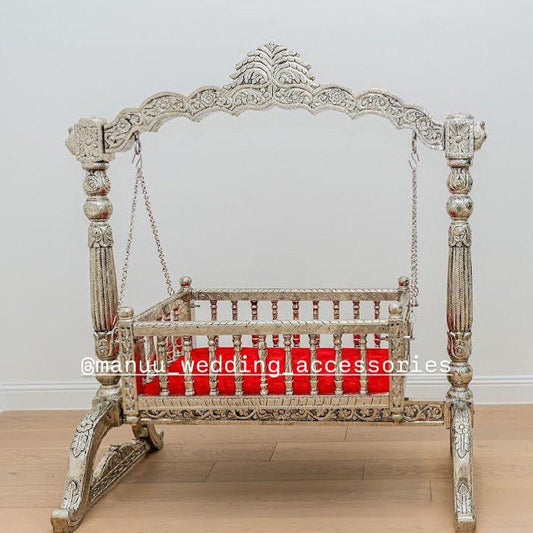 German Silver Cradle - Available for Rental - DFW area only