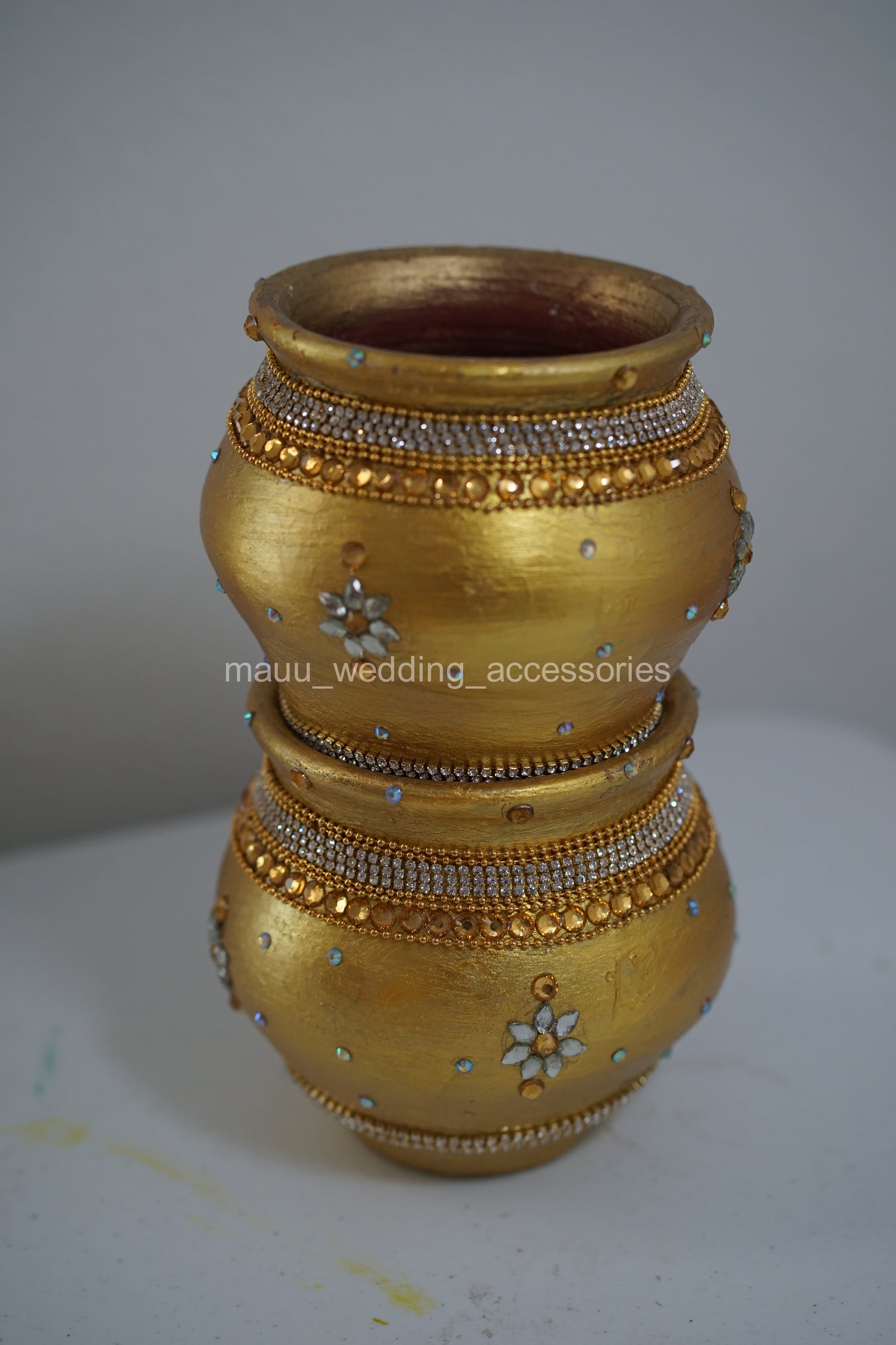 Polu Muntha - Decorated clay pot - Only one