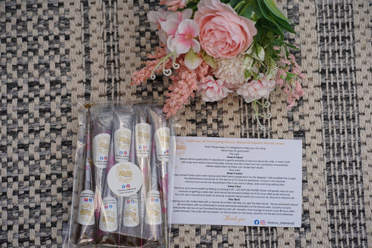 100% Natural Henna Cones