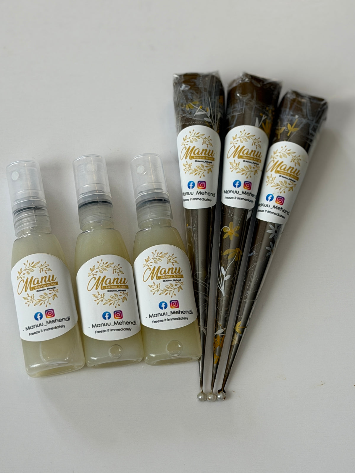 100% Natural Henna Cones