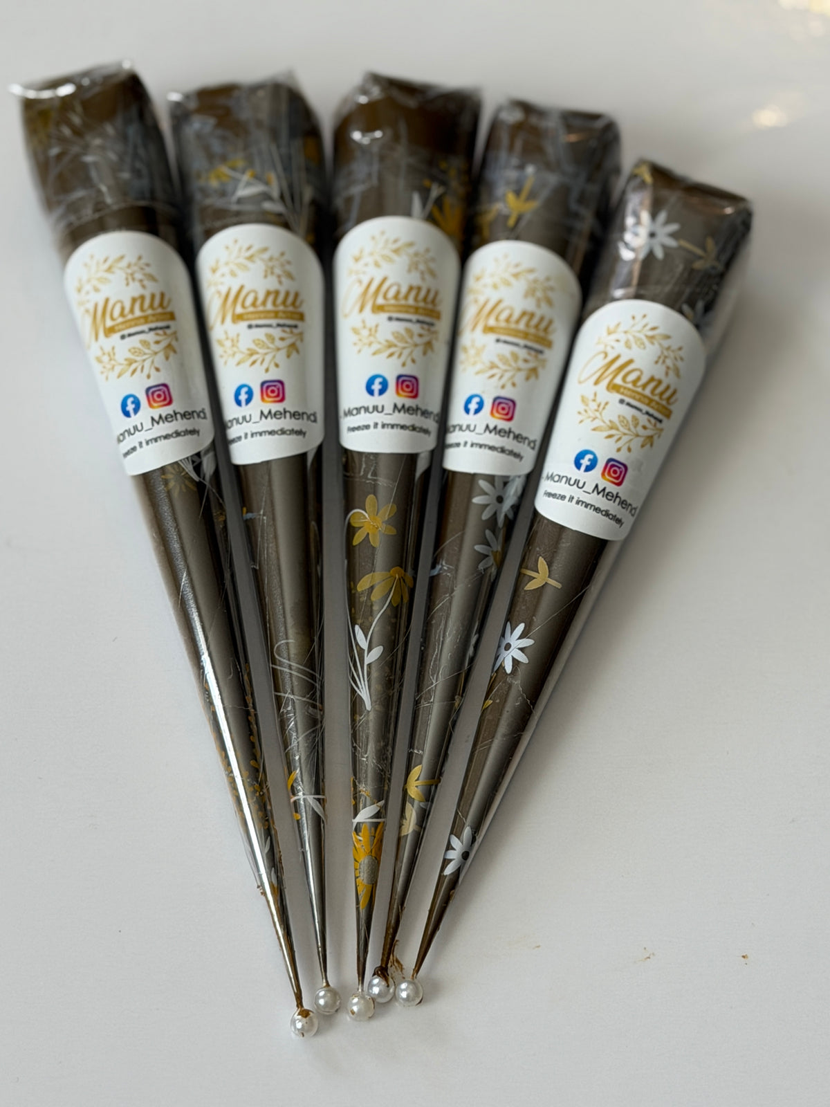 100% Natural Henna Cones