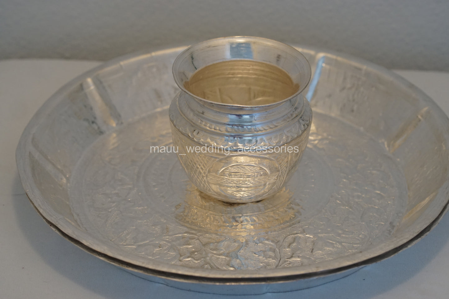 Kanyadanam Set - German Silver - Chembu and Tambalam - Rental