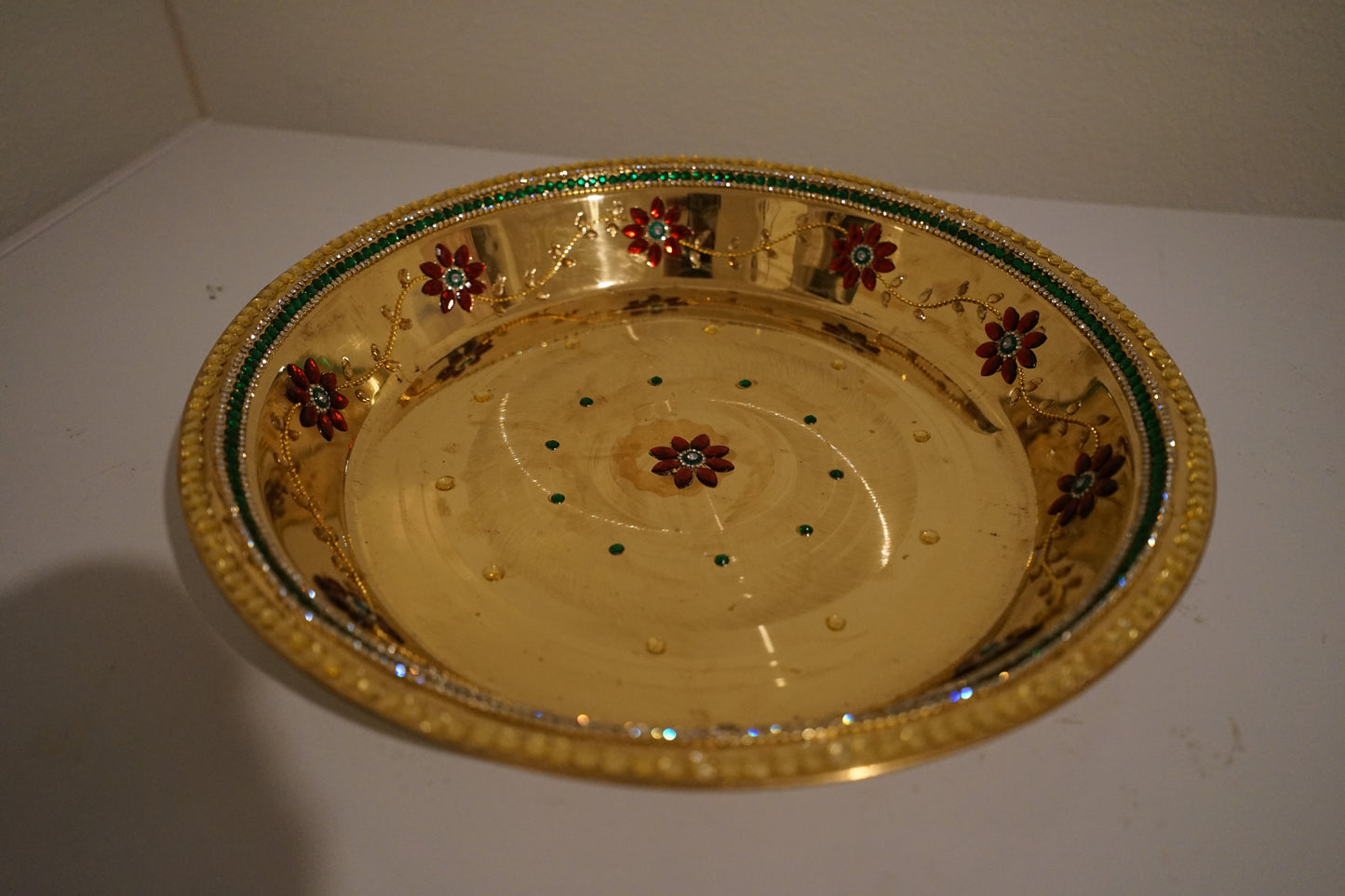Kanyadanam Set - Tambalam -Gold with Red & Green
