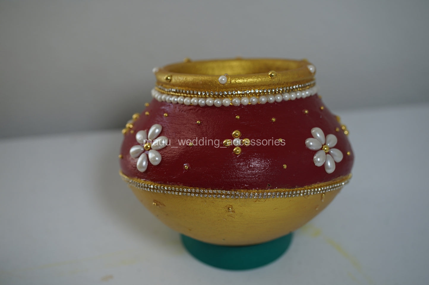 Garika Muntha - Decorated clay pot - ONLY ONE