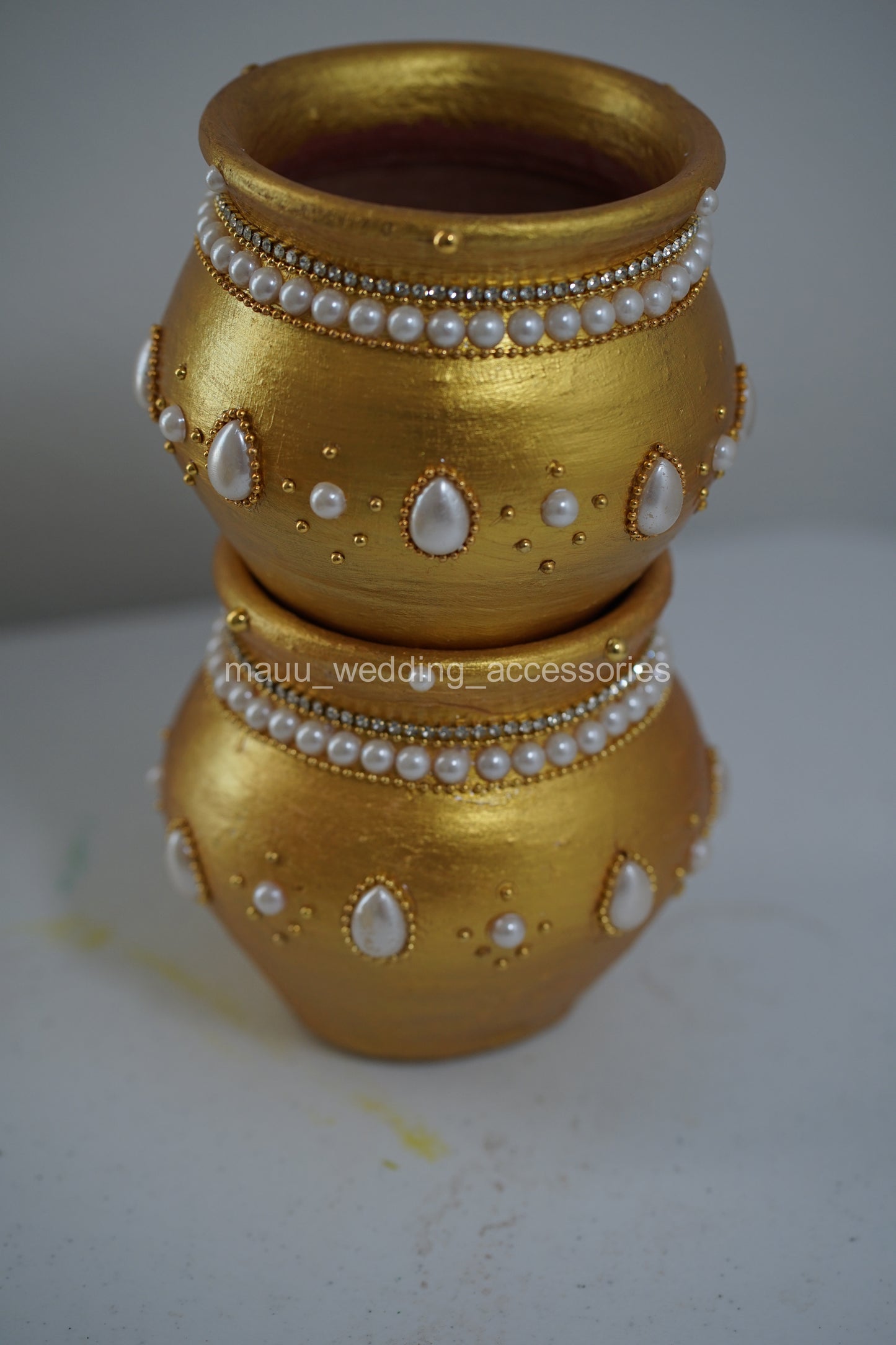 Polu Muntha - Decorated clay pot - Only one