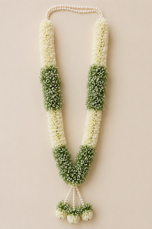 Lilies & Baby’s Breath Garland