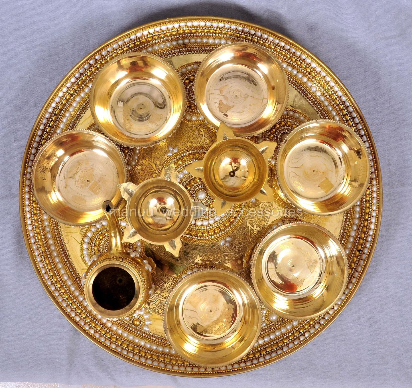 Mangala Harathi – Complete Brass Set