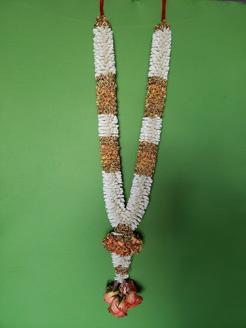 Fresh Flower Garlands – Lilys and Gold Flower