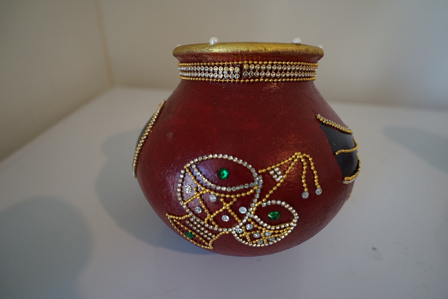 Garika Muntha - Decorated clay pot - ONLY ONE