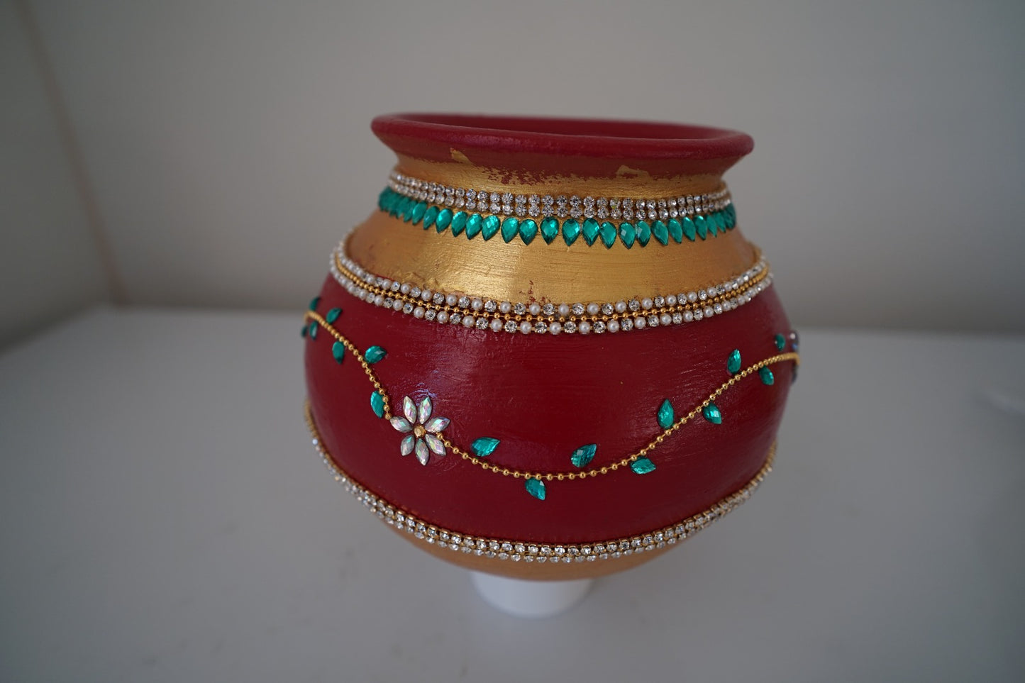 Garika Muntha - Decorated clay pot - ONLY ONE