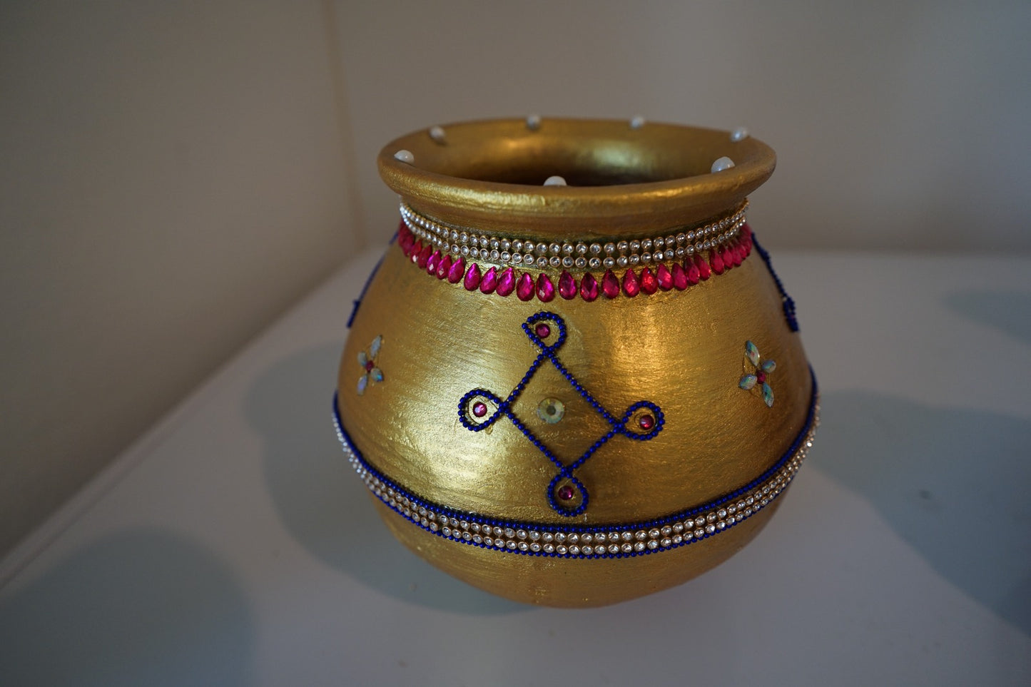 Garika Muntha - Decorated clay pot - ONLY ONE