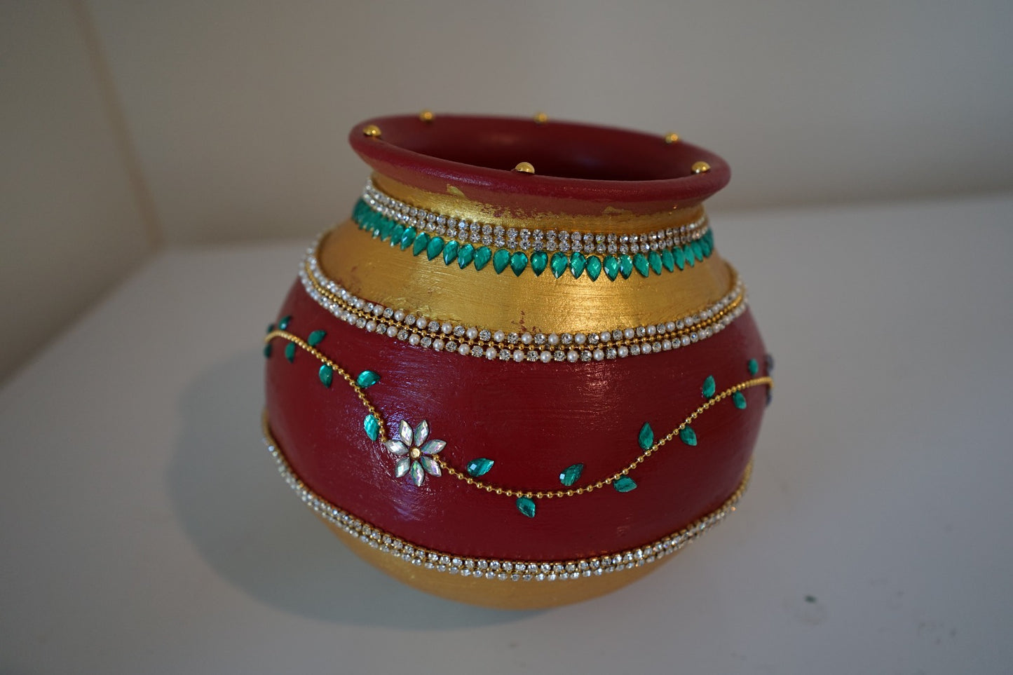 Garika Muntha - Decorated clay pot - ONLY ONE