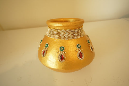 Garika Muntha - Decorated clay pot - ONLY ONE