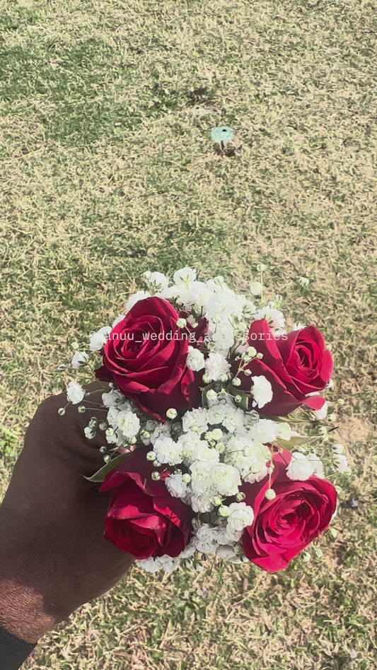 Spray Rose Corsage & Boutonnière - Customization available